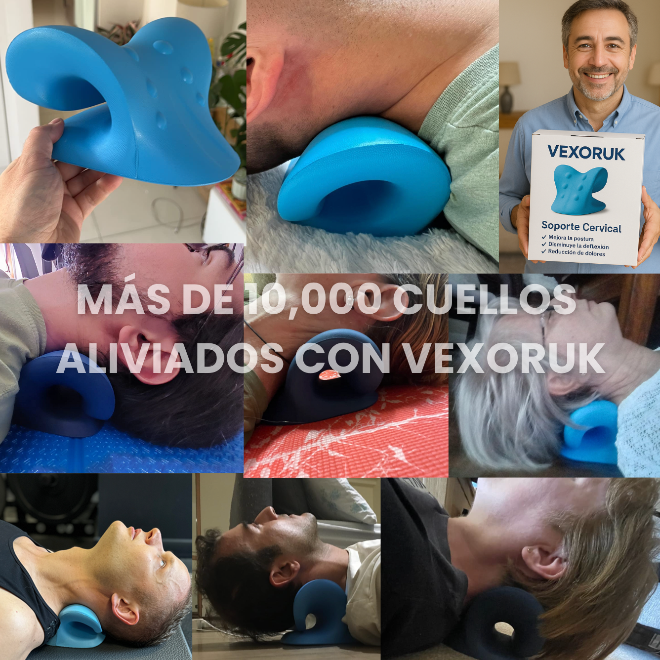 Almohada de Alivio Cervical Vexoruk
