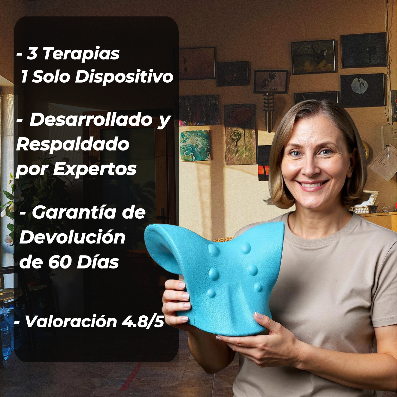 Almohada de Alivio Cervical Vexoruk
