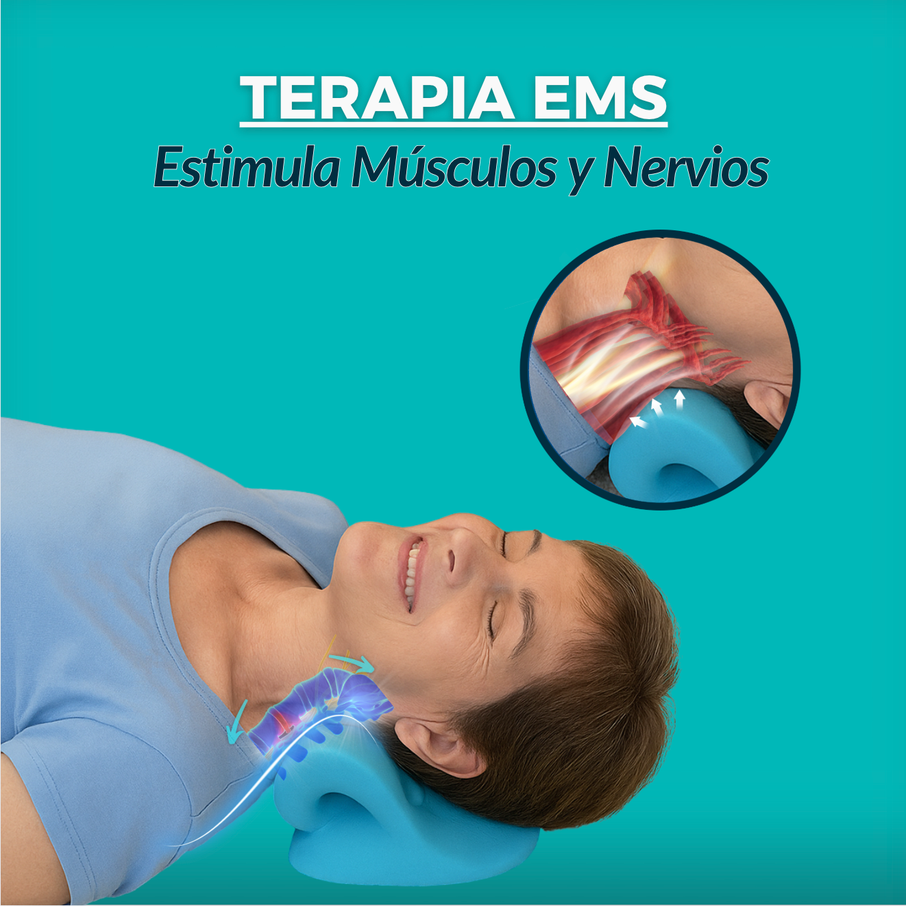 Almohada de Alivio Cervical Vexoruk