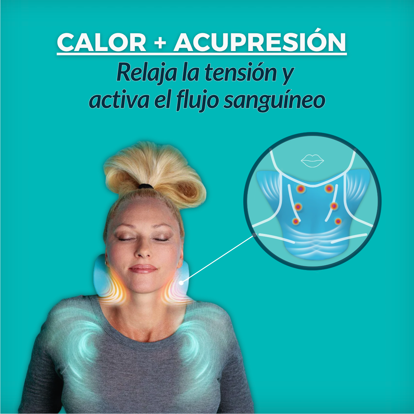 Almohada de Alivio Cervical Vexoruk