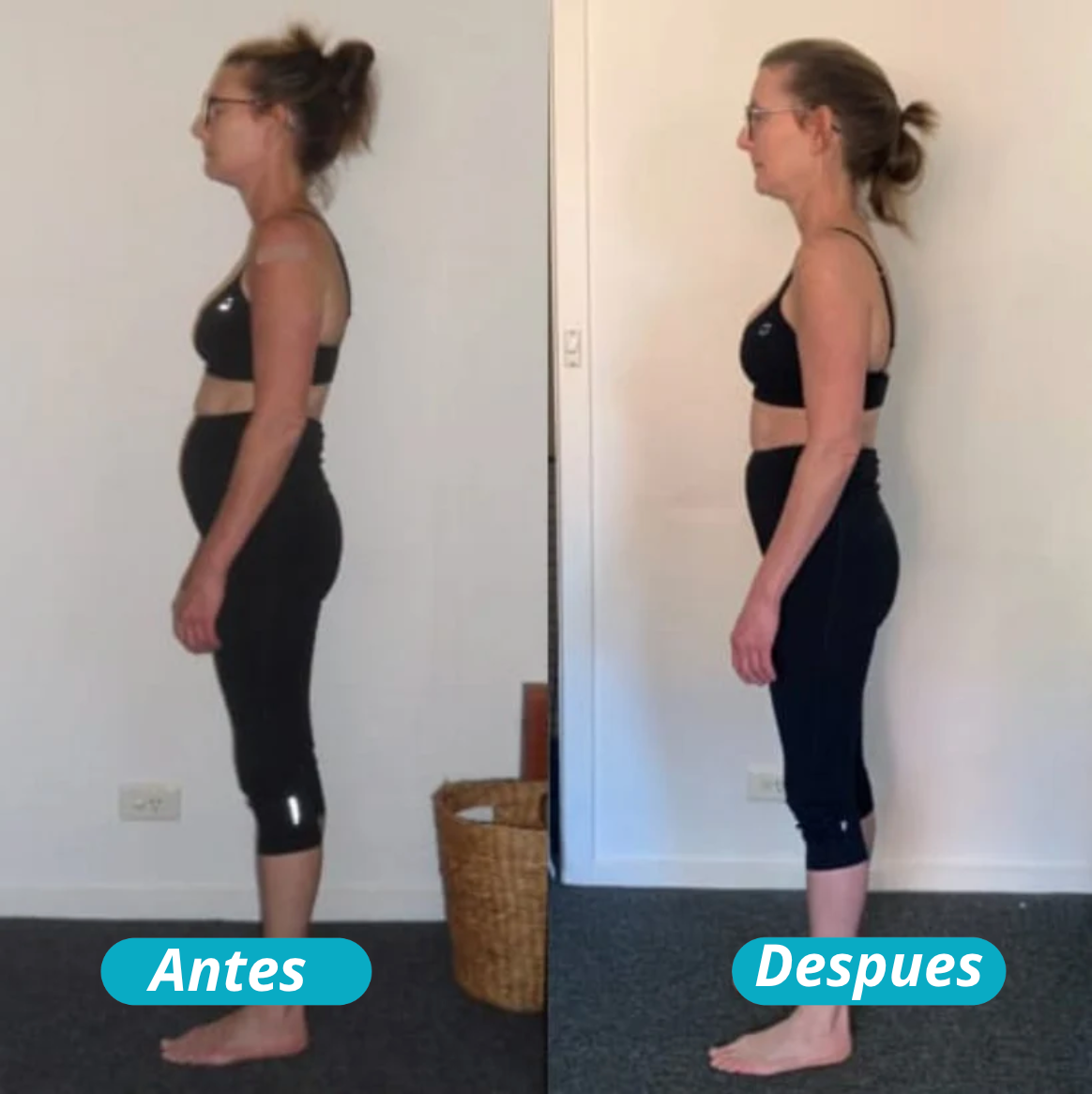 Corrector de Postura Instantáneo + Rodillo de Masaje ( Gratis )