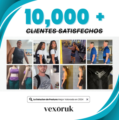 Corrector de Postura Instantáneo + Rodillo de Masaje ( Gratis )